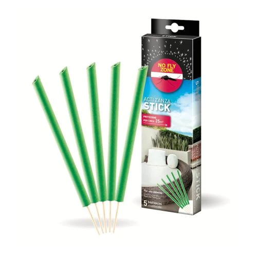 BAST. ACTI ZANZA STICK 5PZ.