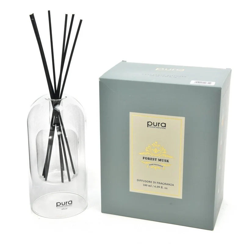 Diffusore di essenza con bottiglia in vetro 180ml