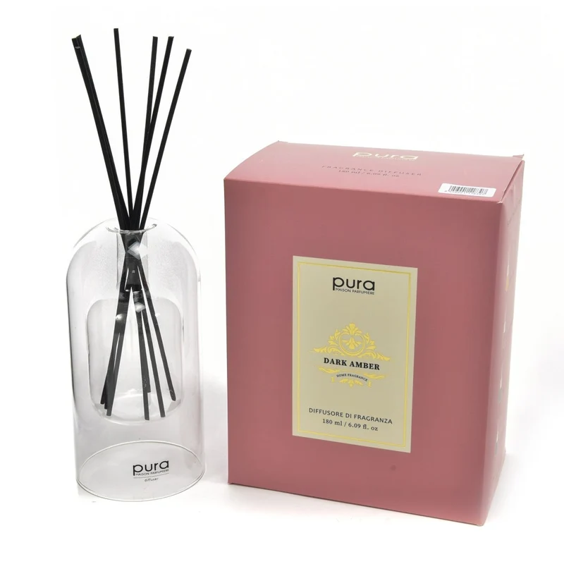 Diffusore di essenza con bottiglia in vetro 180ml