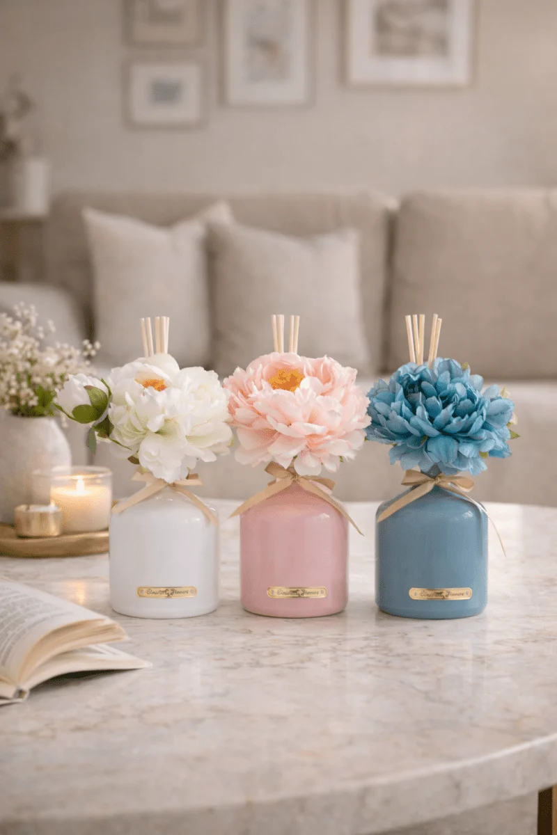 Diffusore di fragranza con fiori 500ml