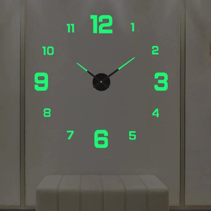 Decorative wall clock for modern interiors