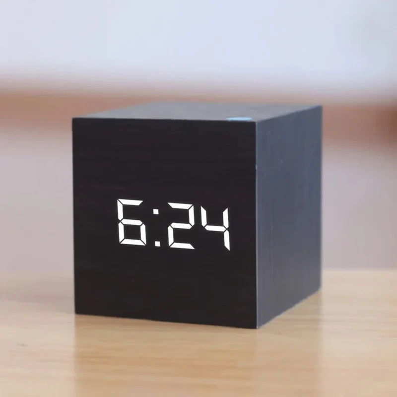 Modern LED digital clock – style and functionality for your home