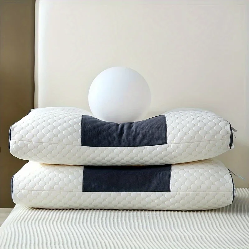 Supportive memory foam neck pillow