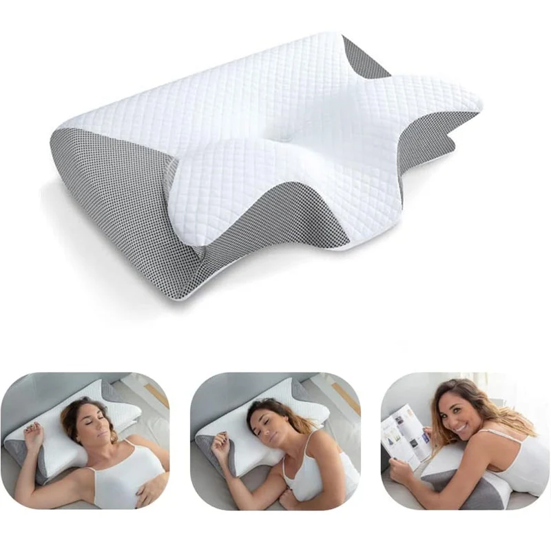 Comfortable pillow for a healthy head sleep