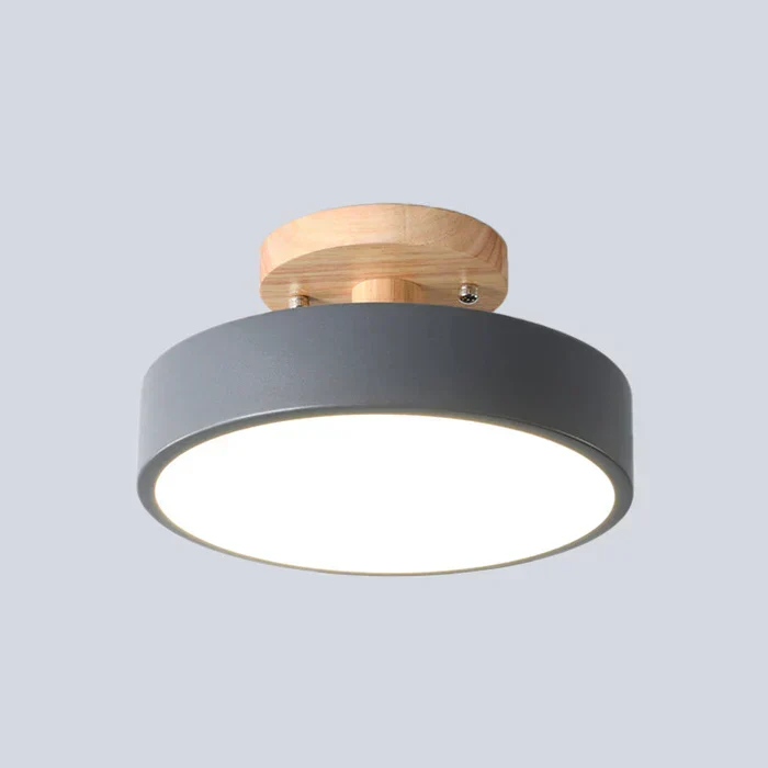 Elegant Scandinavian LED ceiling lamp