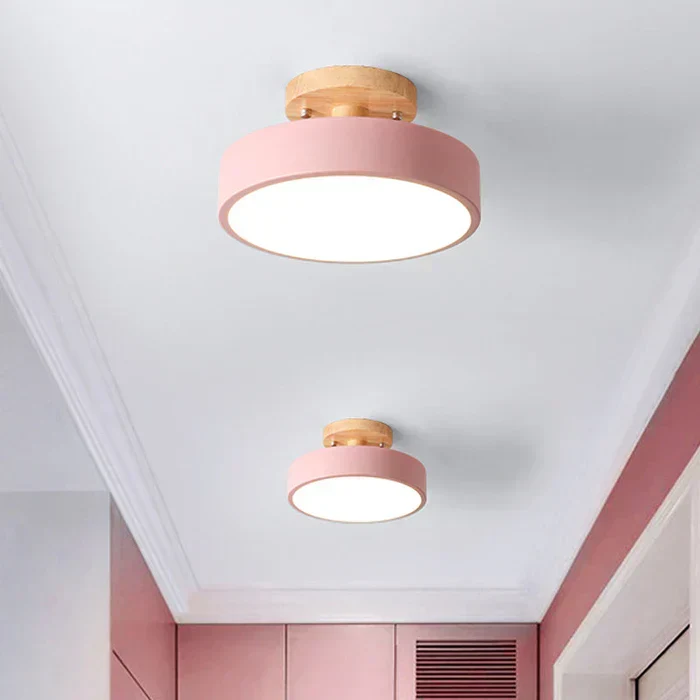 Elegant Scandinavian LED ceiling lamp