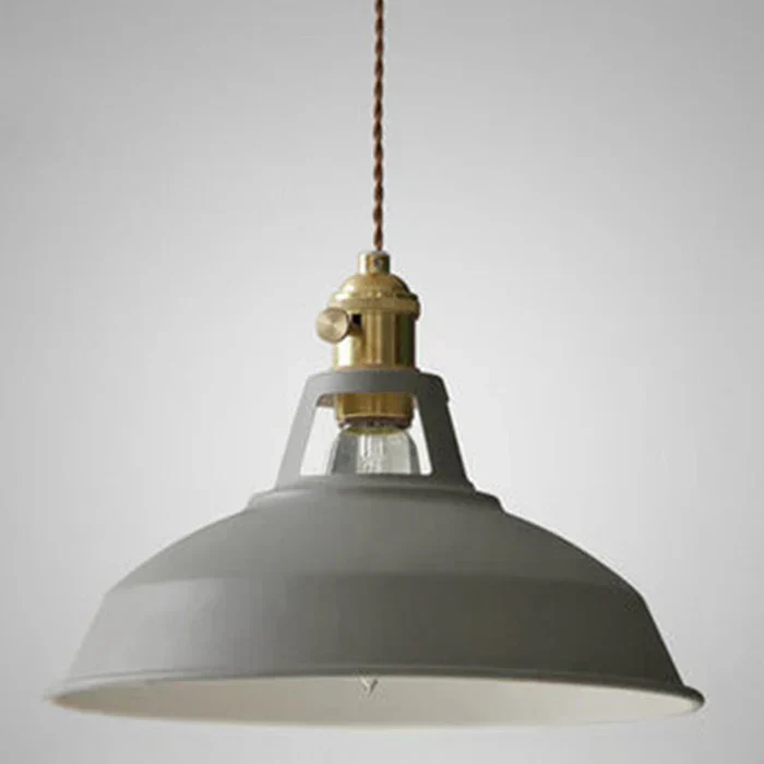 Versatile vintage-style pendant lamp