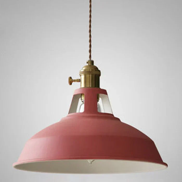 Versatile vintage-style pendant lamp