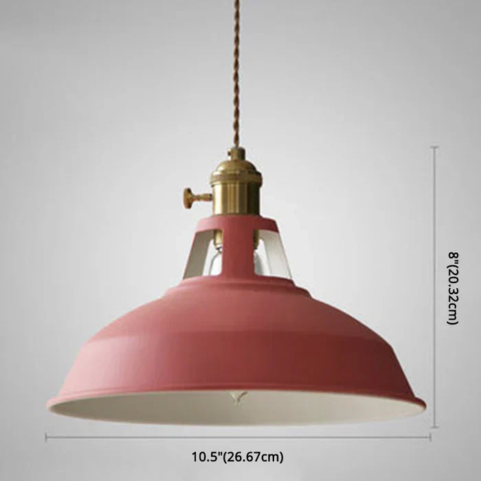 Versatile vintage-style pendant lamp