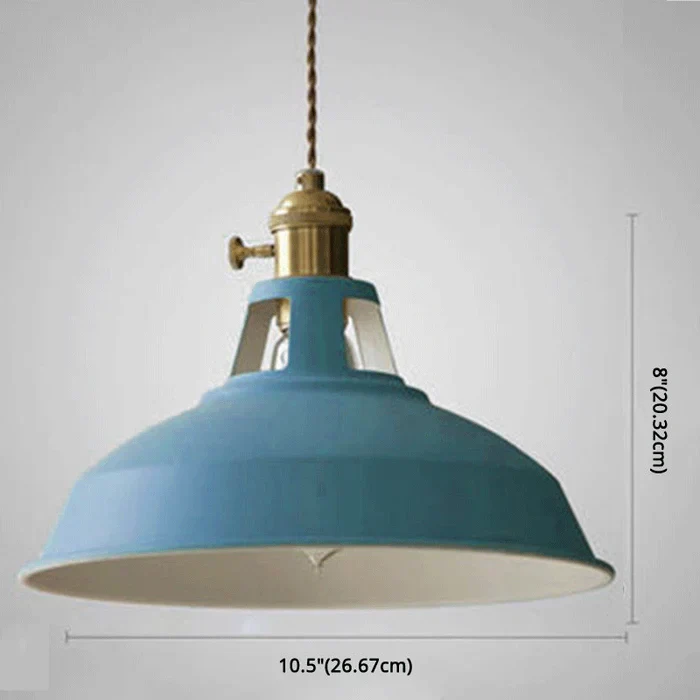 Versatile vintage-style pendant lamp