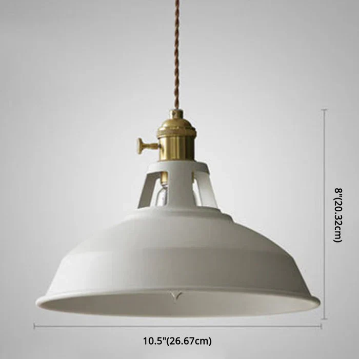 Versatile vintage-style pendant lamp
