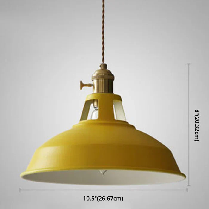 Versatile vintage-style pendant lamp