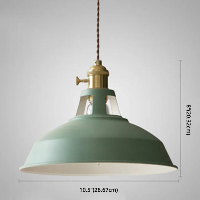 Versatile vintage-style pendant lamp