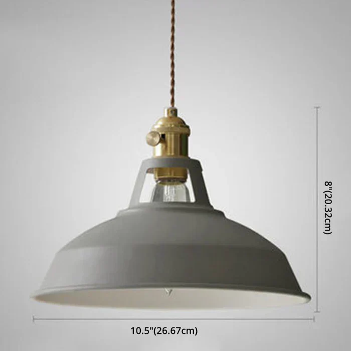 Versatile vintage-style pendant lamp