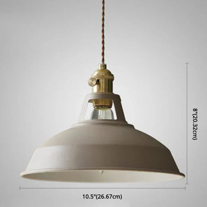 Versatile vintage-style pendant lamp