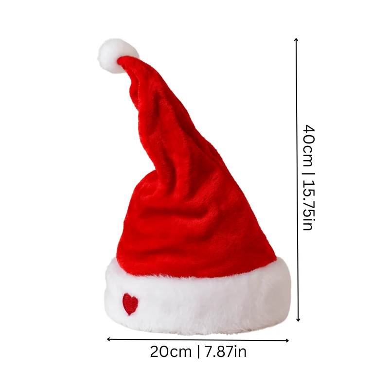 Festive Live Dancing Santa Hat