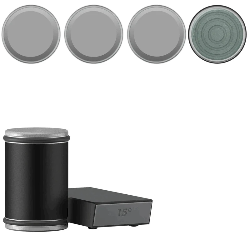 Advanced Knife Sharpener with Roller and Magnetic Set