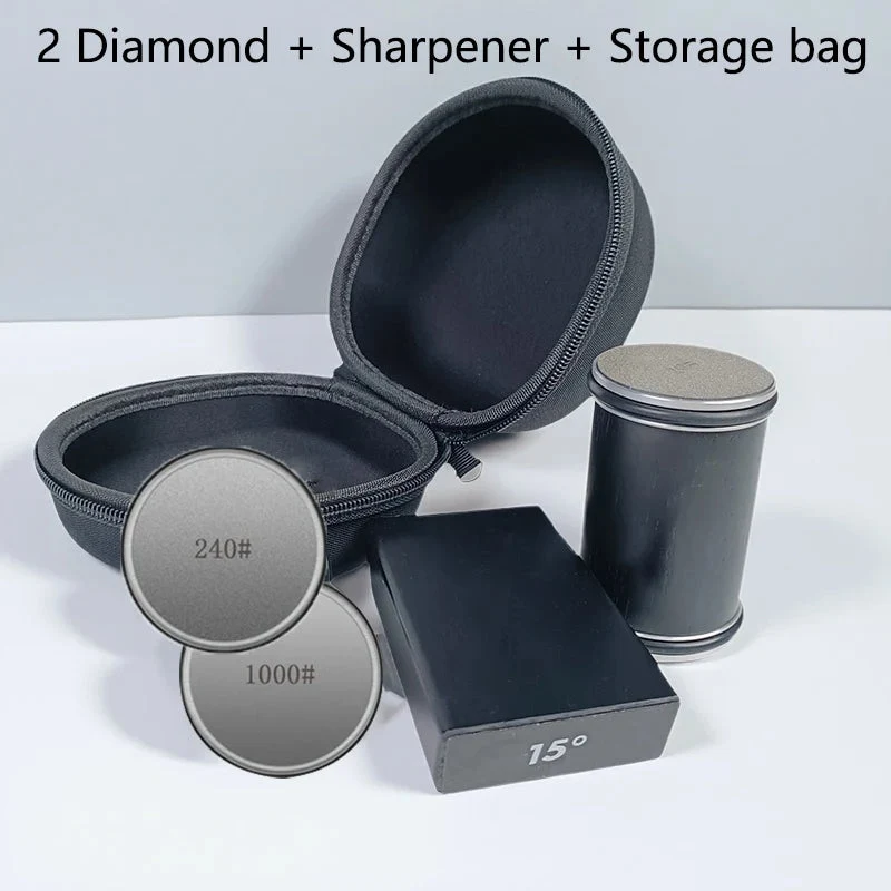 Advanced Knife Sharpener with Roller and Magnetic Set