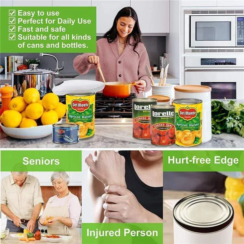Compact Practical One-Touch Can Opener