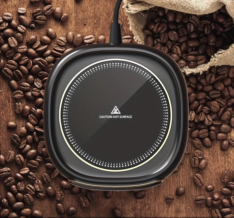 Compact USB Cup Warmer with Timer