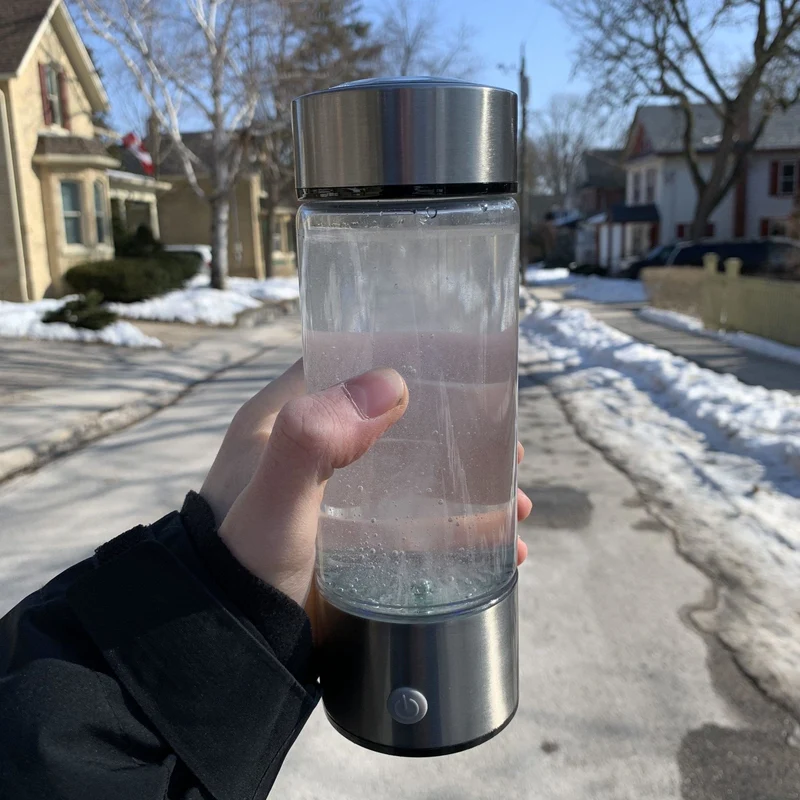 Smart Portable Hydrogen Water Bottle with Ionizer