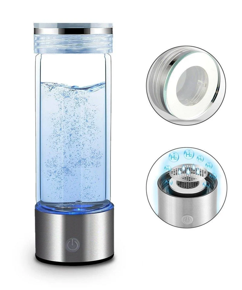 Smart Portable Hydrogen Water Bottle with Ionizer