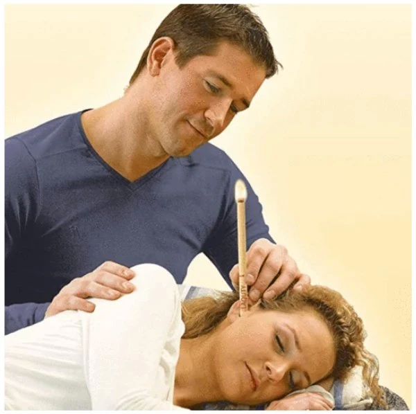 Gentle Ear Candle for Cleaner Ears - Wax Removal Solution