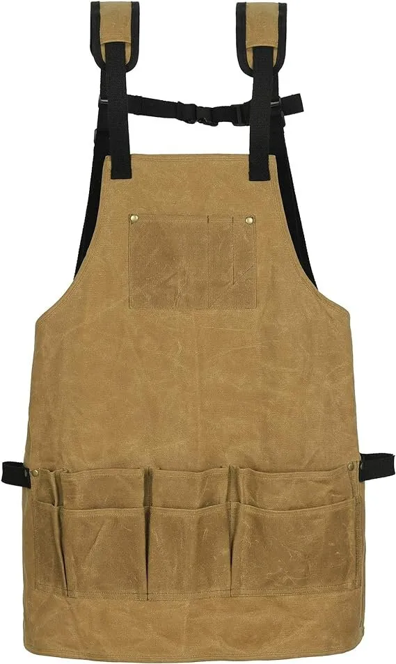 Practical Waterproof Work Apron with Pockets