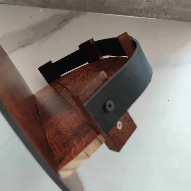 Bourbon Barrel Wall Shelf – Rustic Accent for Home Bar