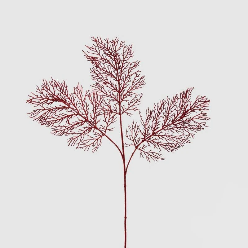 Pianta artificiale Corallo Olis Rosso h75 cm EDG