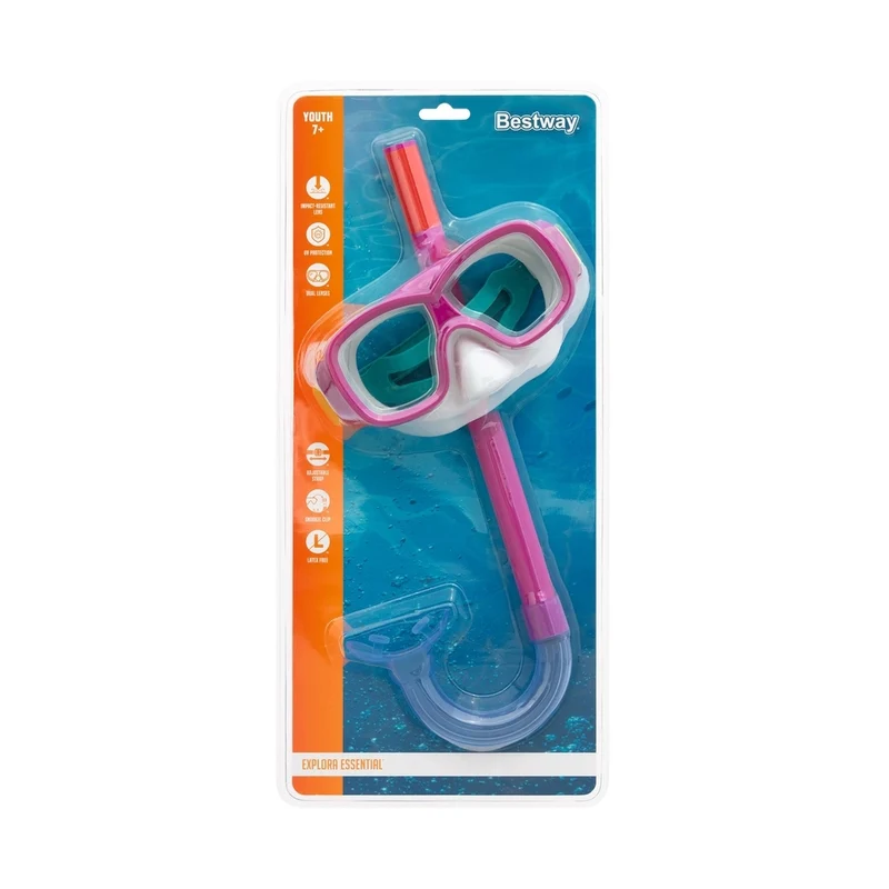 Bestway Set Maschera Snorkeling Freestyle 7-14 Anni