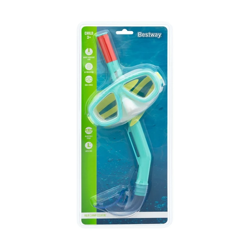 Bestway Set Maschera Fun Snorkel 3-6 Anni