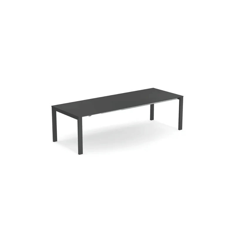 TAVOLO ROUND ALLUNGABILE 6+4 POSTI - GRIGIO FERRO ANTICO