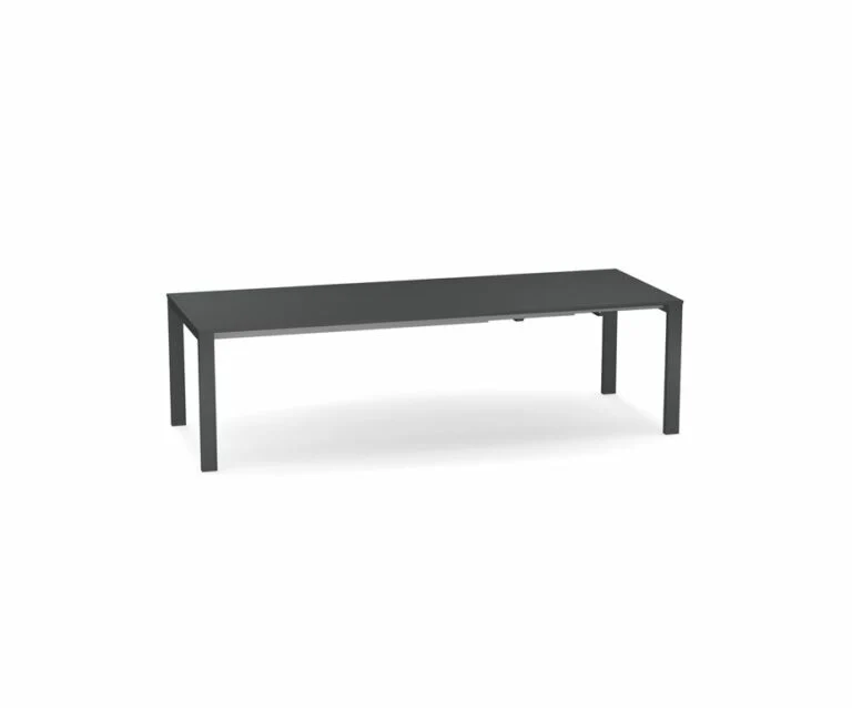 TAVOLO ROUND ALLUNGABILE 6+4 POSTI - GRIGIO FERRO ANTICO