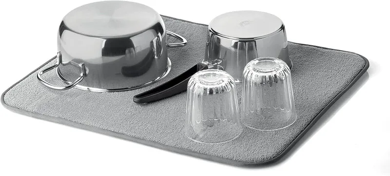 TAPPETINO UNIVERSALE SCOLATUTTO 'DRY&FOLD' "ORGANIZATION" GRIGIO