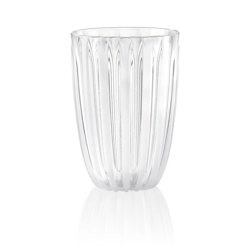 BICCHIERE TUMBLER "DOLCEVITA" (ISCC+), ALTO, TRASPARENTE