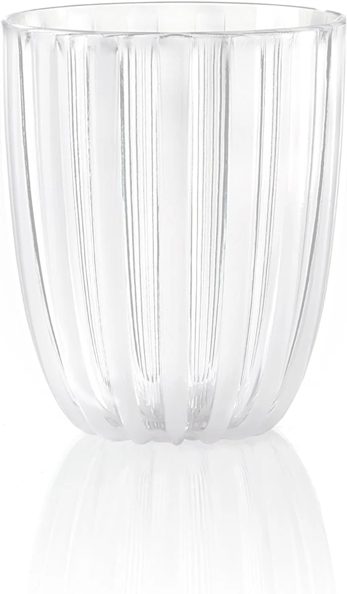 BICCHIERE TUMBLER "DOLCEVITA" (ISCC+), BASSO, MADREPERLA