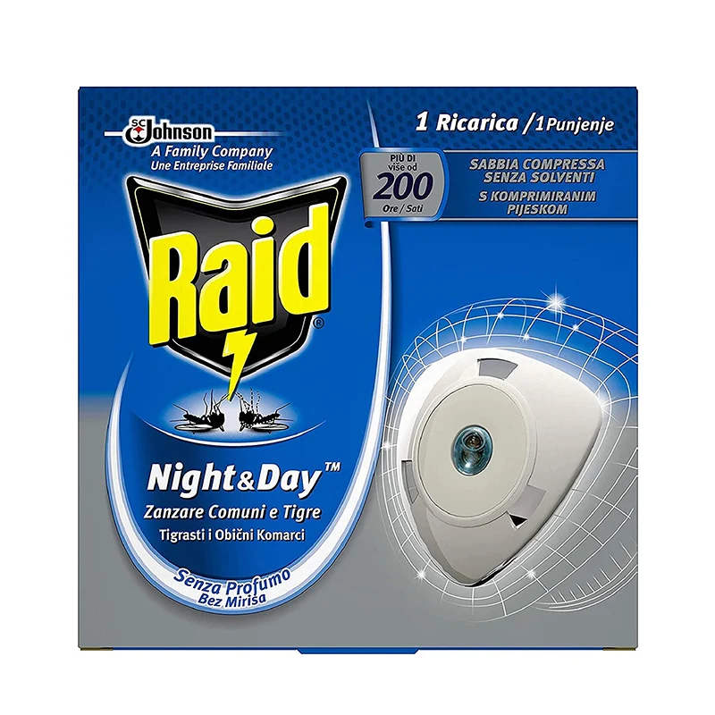 Raid Night Day Ricarica 1pz Zanzare