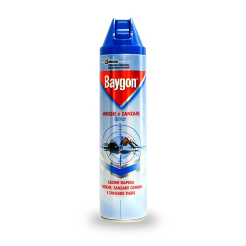 Insetticida Mosche E Zanzare Spray 400 Ml Baygon