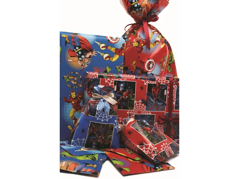 Buste marvel 25x40cm, confezione da 50 pezzi assortite