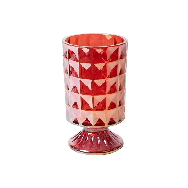 Vasetto Rosso in Vetro