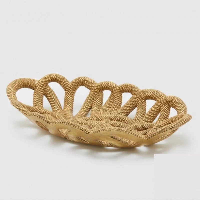Vassoio Snake Oro