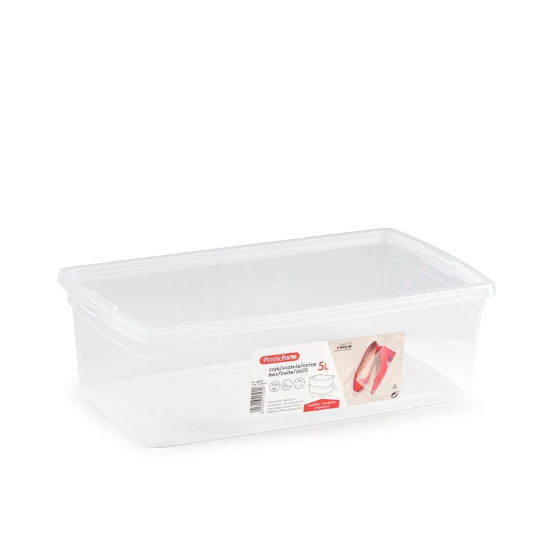PlasticForte® Scatola Per Scarpe 5L