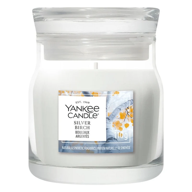Candela Giara Piccola Yankee Candle Signature Silver Birch