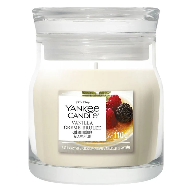 Candela Giara Piccola Yankee Candle Signature Vanilla Crème Brûlée