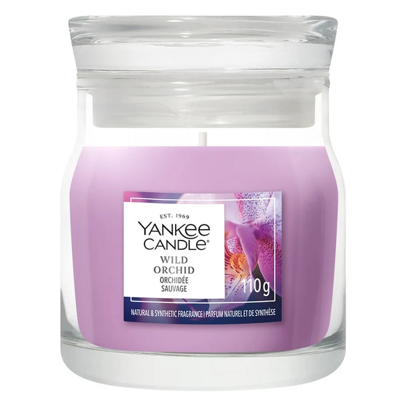 Candela Giara Piccola Yankee Candle Signature Wild Orchid