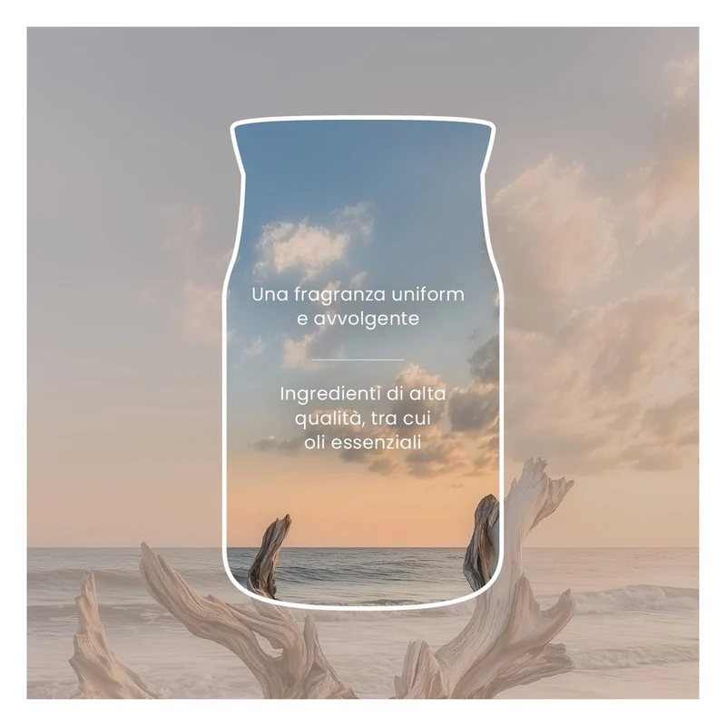 Candela Giara Piccola Yankee Candle Signature Seaside Woods