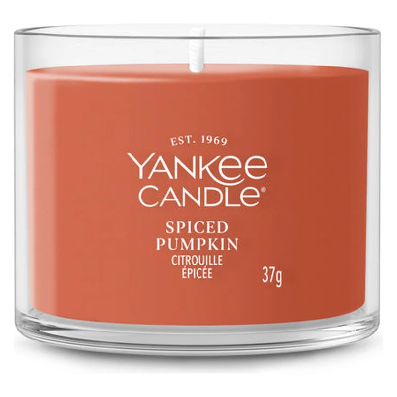 Candela Votiva in Vetro Yankee Candle Signature Spiced Pumpkin