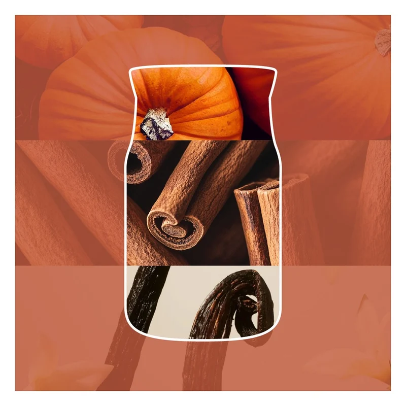 Candela Votiva in Vetro Yankee Candle Signature Spiced Pumpkin