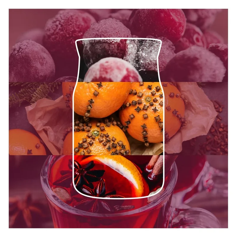 Candela Giara Grande Yankee Candle Signature Jingle Mingle